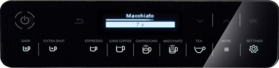 Krups Kaffeevollautomat EA891D Evidence, 12 Kaffee- und 3 Tee-Variationen, OLED-