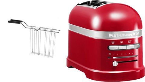 KitchenAid Toaster Artisan 5KMT2204EER EMPIRE ROT, 2 kurze Schlitze, für 2 Schei