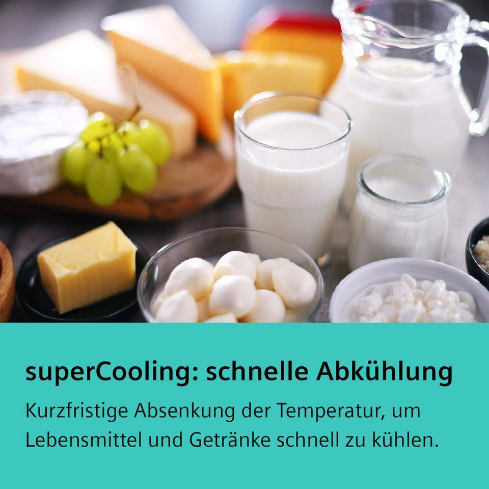 SIEMENS Kühl-/Gefrierkombination KG39EAWCA, 201 cm hoch, 60 cm breit, lowFrost,