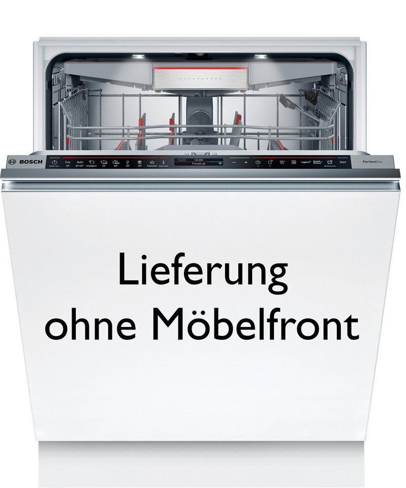 BOSCH vollintegrierbarer Geschirrspüler Serie 8 SMD8TCX04E, 14 Maßgedecke