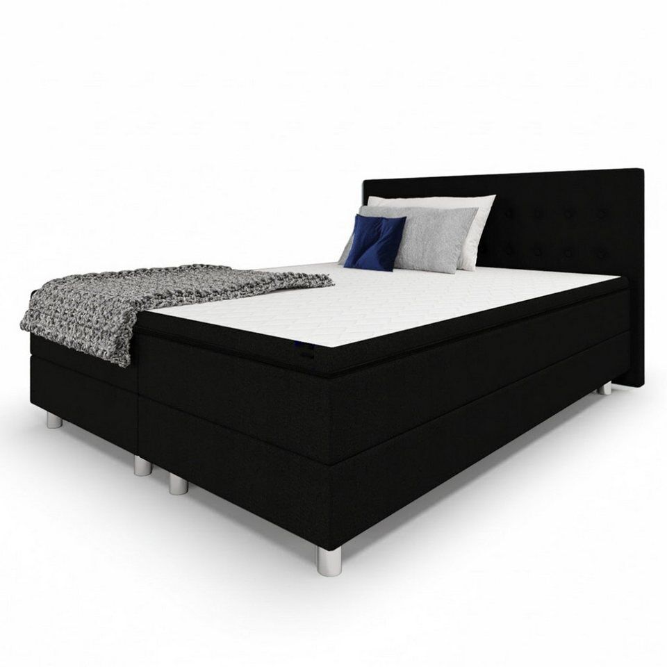 Best for Home Boxbett Neo Sawana Bonellfederkernmatratze mit 5 cm Topper (90x200