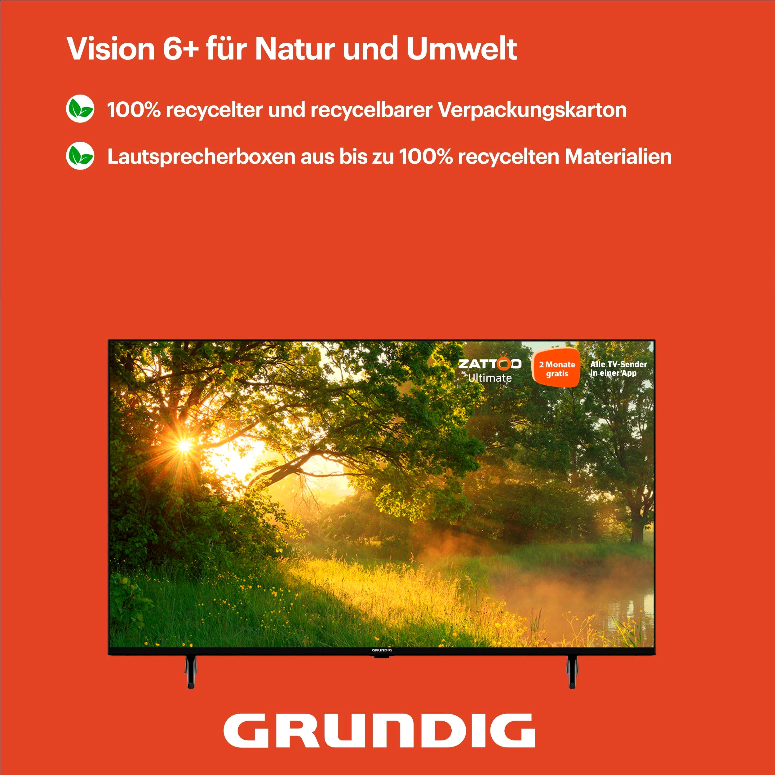 Grundig 65 VOE 73 AU8T00 LED-Fernseher (164 cm/65 Zoll, 4K Ultra HD, Android TV, Smart-TV)