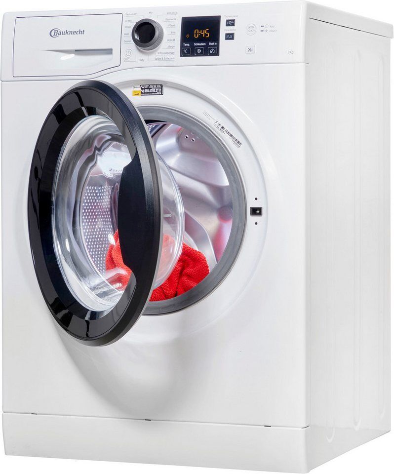 BAUKNECHT Waschmaschine Super Eco 948 A, 9 kg, 1400 U/min, 4 Jahre Herstellergar