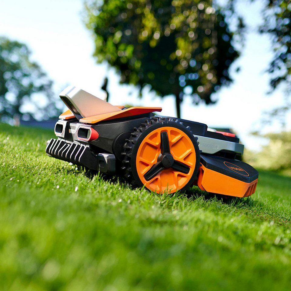 Worx Rasenmähroboter Mähroboter L1300 Landroid VISION, bis 1300 m² Rasenfläche,